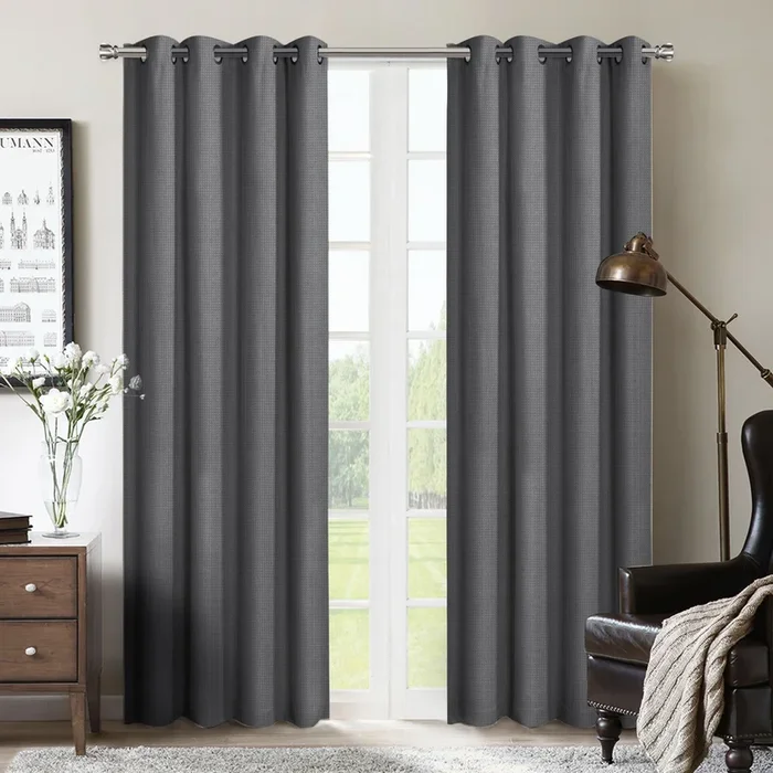Melgar 54″ x 95″ Grommet Panel (Set of 2) – Grey|Rideau à oeillets Melgar 54 po x 95 po (ensemble de 2) – gris|D2C5TWQ7