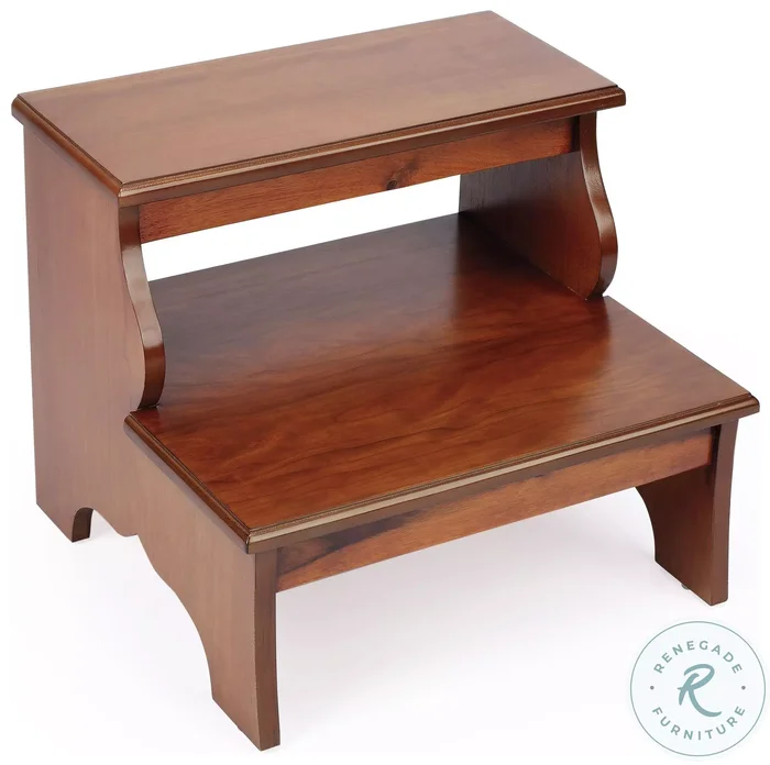 Melrose Medium Brown Rectangular Step Stool