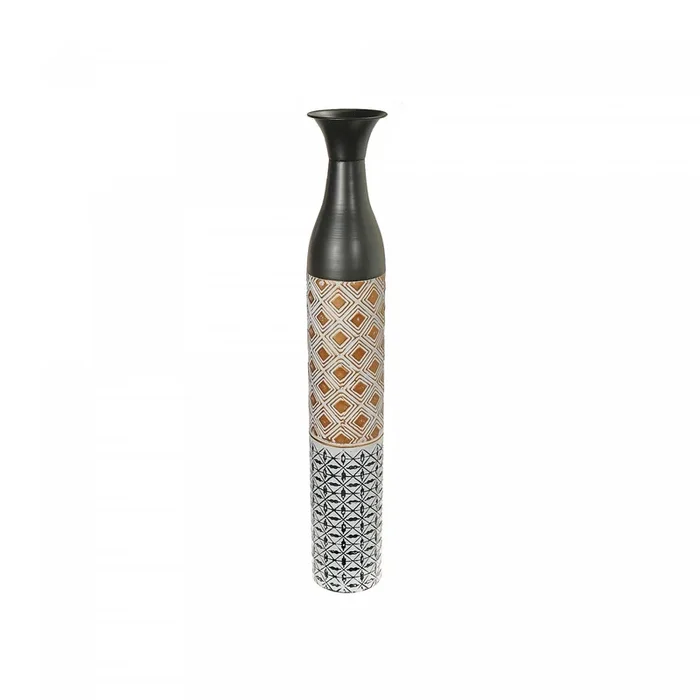 Metal Vase 32″ Midnight Charm Vases|Vase Midnight Charm 32 po en métal