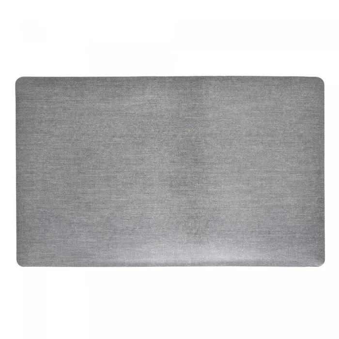 Metallic Plastic Placemat Silver – Set of 12|Napperon en plastique métallique de couleur argenté – ensemble de 12