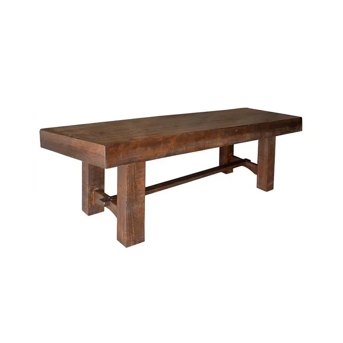 Mezcal Solid Wood Dining Bench
