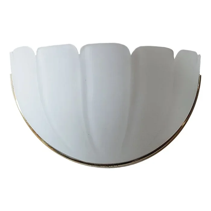 Model 3316 Shell-Shaped Sconce from Glashütte Limburg, 1970s