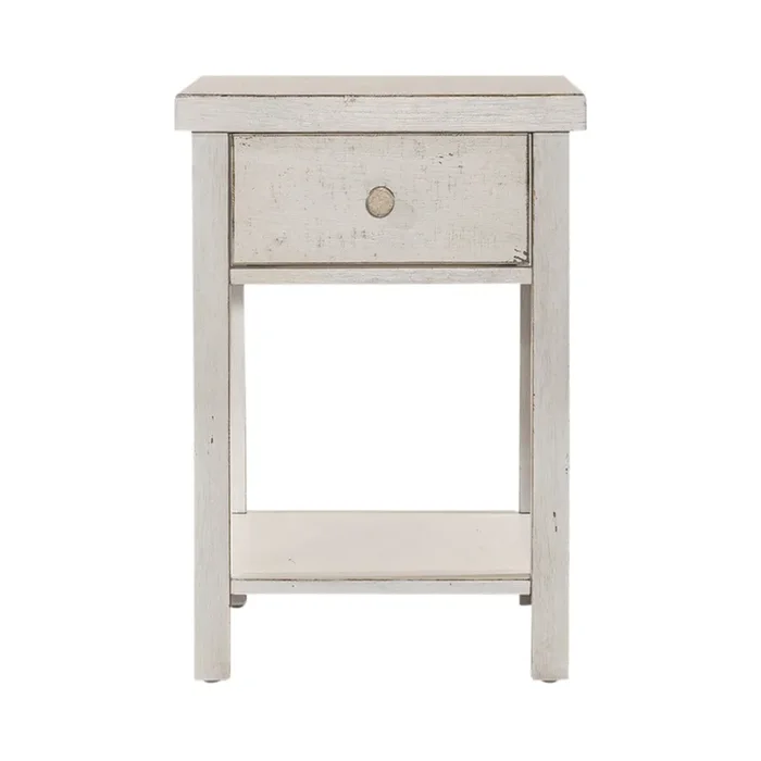Modern Farmhouse Drawer End Table
