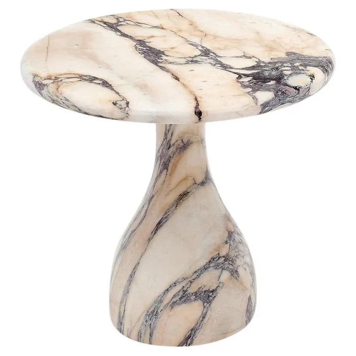 Modernist Italian Marble Side Table