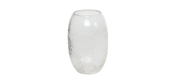 Naveah Clear Cut-Glass Vase