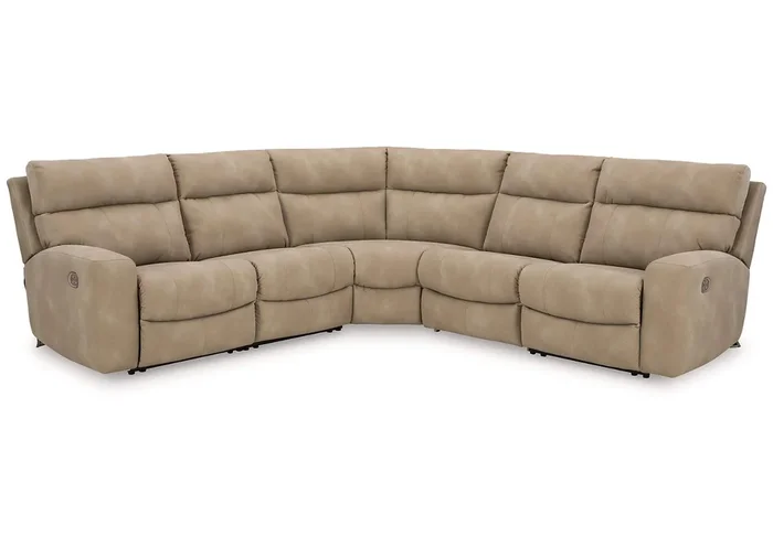 Next-Gen DuraPella 5-Piece Power Reclining Sectional