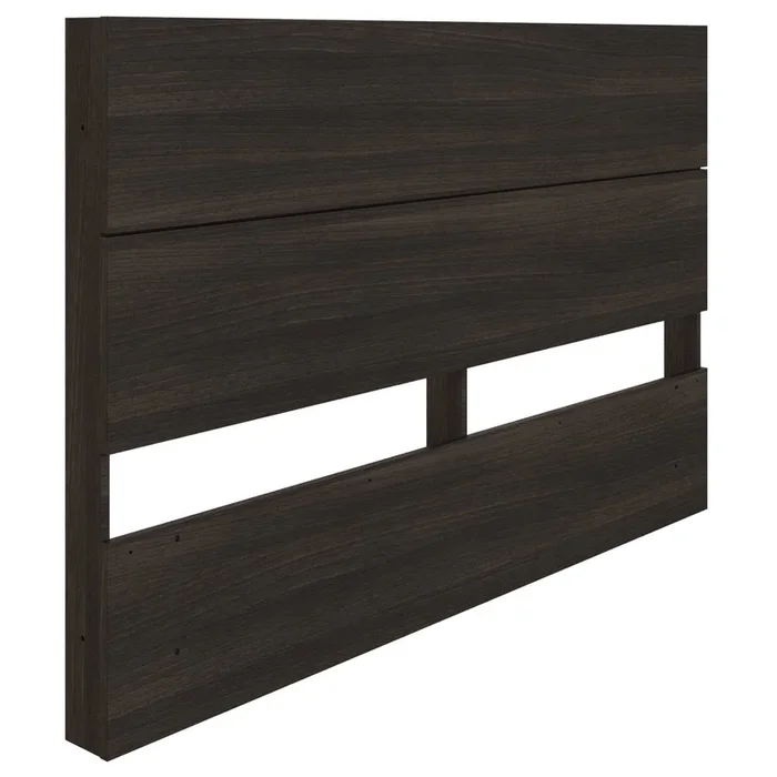 Nordika Queen Panel Headboard – Ebony | Tête de lit à panneaux Nordika pour grand lit – ébène | D08HFIOS