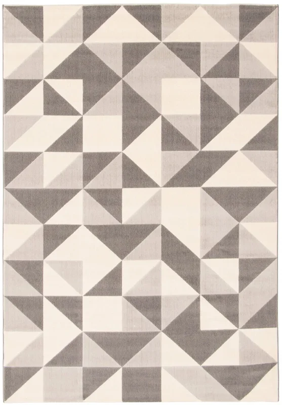 Nuria Grey 3’11” x 5’7″ Area Rug|Carpette Nuria grise 3 pi 11 po x 5 pi 7 po|D86FIBBI