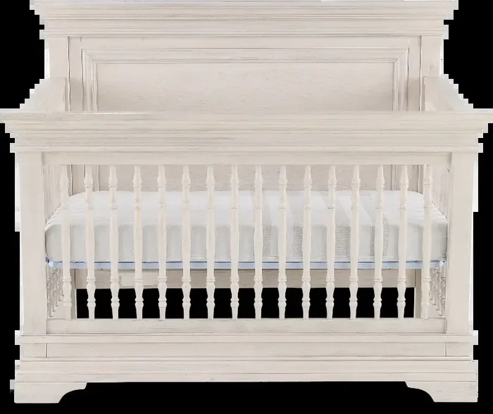 Olivia White 4-in-1 Convertible Crib