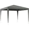 Outsunny Party Tent, Portable Gazebo Canopy Event Shelter Grey