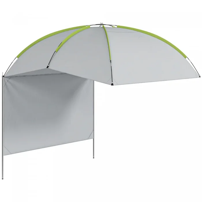 Outsunny Portable Rooftop Car Awning With Side Wall And Carry Bag|Outsunny Auvent De Voiture, Toit Avec Paroi Laterale Et Sac De Transport