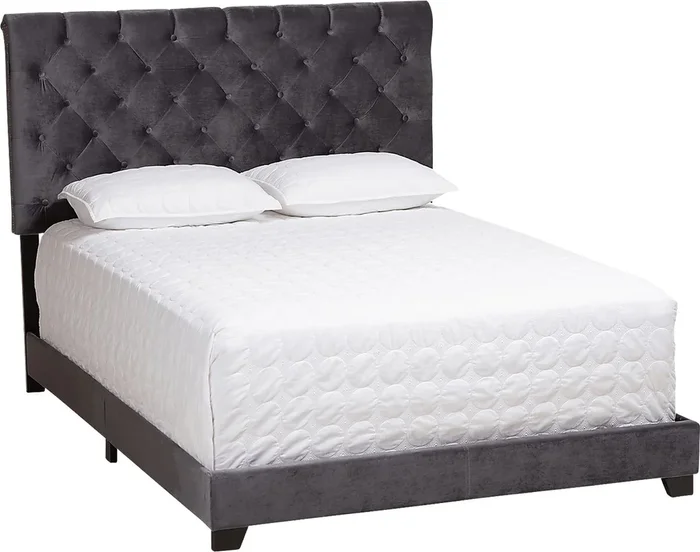 Panola Dark Gray Full Bed