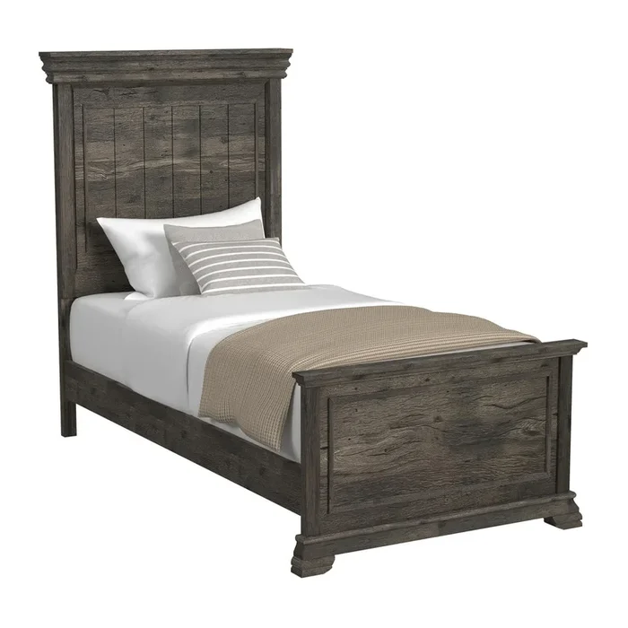 Park Ridge Charcoal Youth Panel Bed