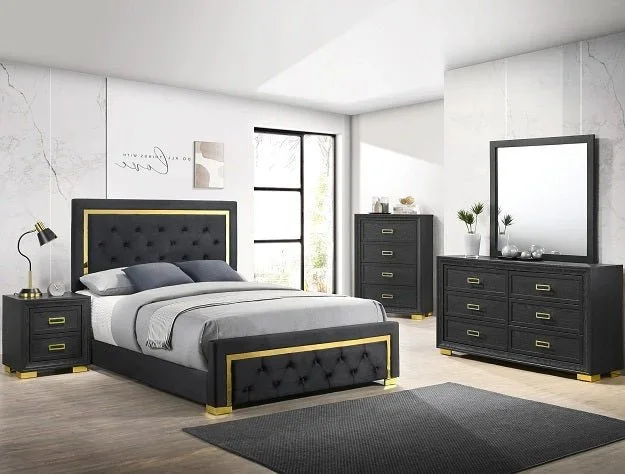 PEPE 6 PIECE BEDROOM SET – QUEEN