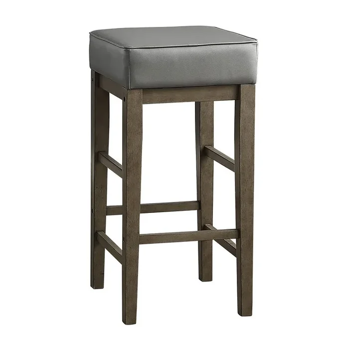 Pittsville Pub Height Stool (Gray) (Set of 2)