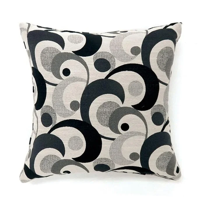 Pl6002bk-l Furniture Of America Swoosh 22 X 22 Pillow – Black