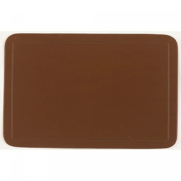 Plastic Placemat Chocolate – Set of 12|Napperon en plastique chocolat – ensemble de 12