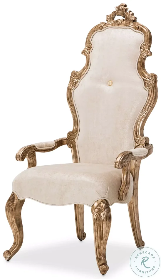 Platine de Royale Champagne Desk Chair