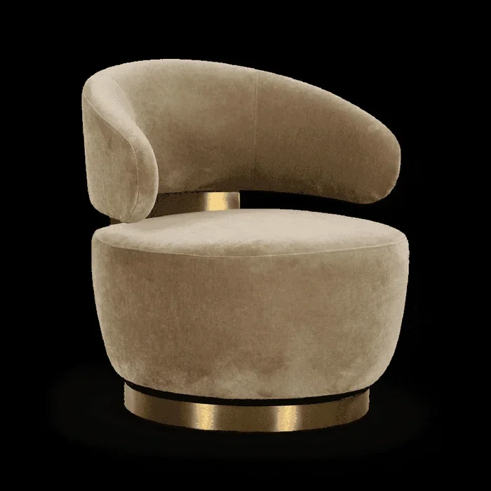 Polaris Fabric Swivel Chair