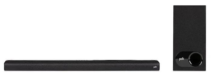 POLK 2.1 CH Dolby Digital DTS Virtual:X Soundbar with Wireless Subwoofer (Signa S2) | Barre de son à 2.1 canaux POLK avec DolbyMD Digital, DTS Virtual:XMC et caisson d’extrêmes graves sans fil (Signa S2)
