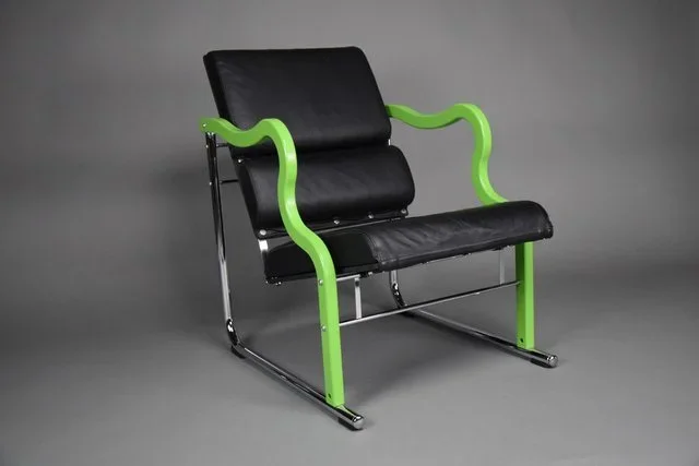 Postmodern Lounge Chair by Yrjö Kukkapuro for Avarte, 1980