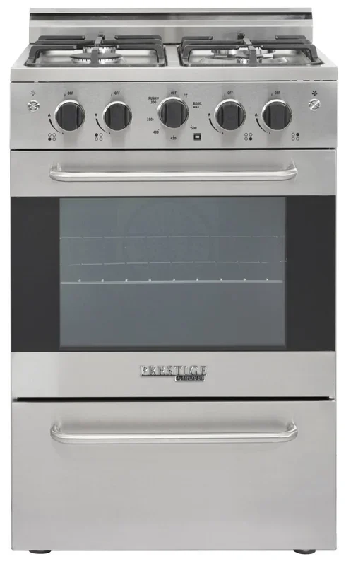 Prestige by Unique 24-Inch Convection Gas Range – UGP-24V PC1 S/S | Cuisinière à gaz Prestige par Unique de 24 po à convection – UGP-24V PC1 S/S | U24VPC1S