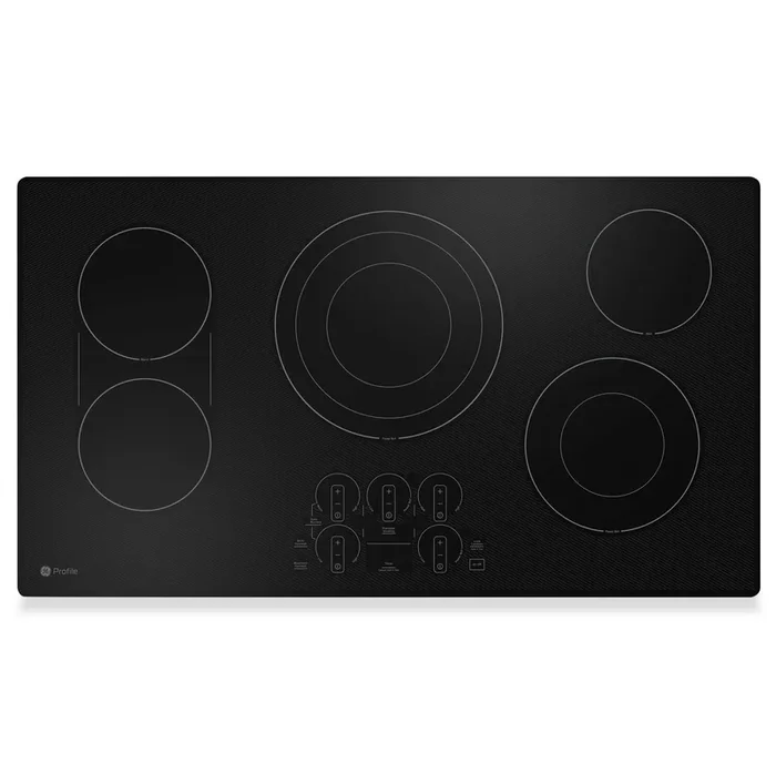 Profile 36″ 5-Element Electric Cooktop – Black – PEP7036DTBB | Surface de cuisson électrique Profile de 36 po à 5 éléments – noire – PEP7036DTBB