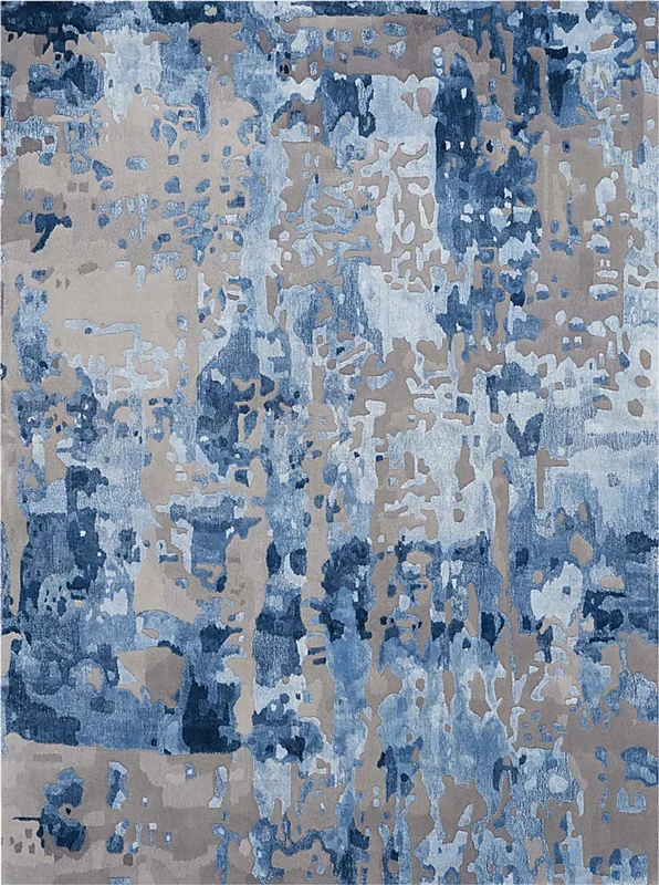 Pruzor Blue/Gray 5’6 x 7’5 Rug