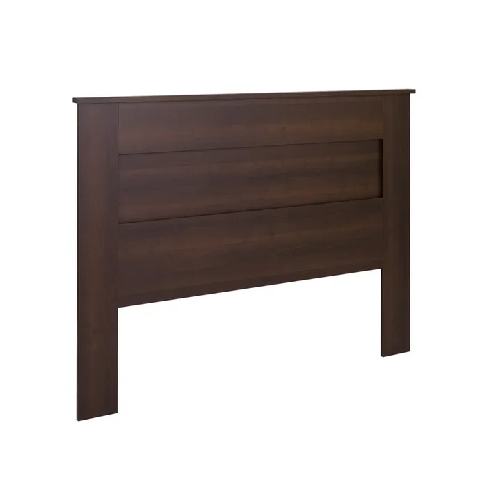 Queen Flat Panel Headboard – Espresso|Tête de lit à panneau plat pour grand lit – espresso