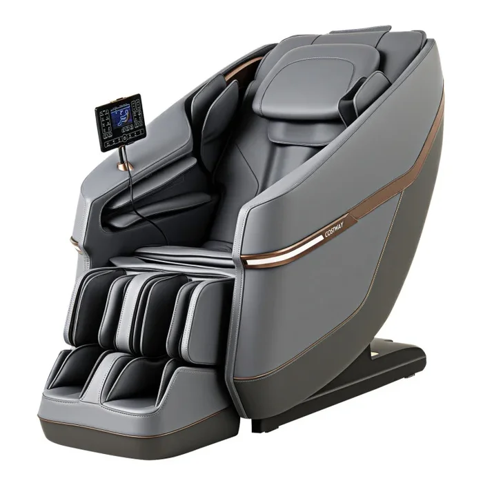 Relaxation 48 – Full Body Zero Gravity Massage Chair SL Track Recliner with Touch Screen