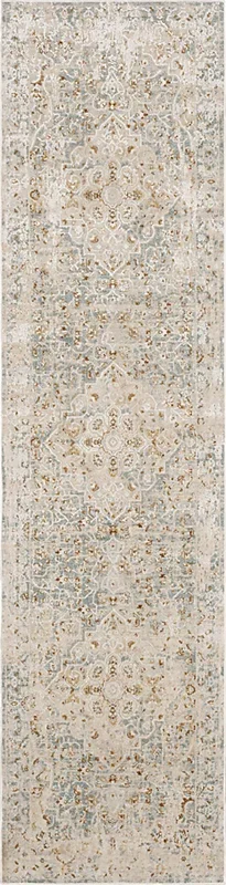 Roxfield Blue 2’6 x 10′ Runner Rug