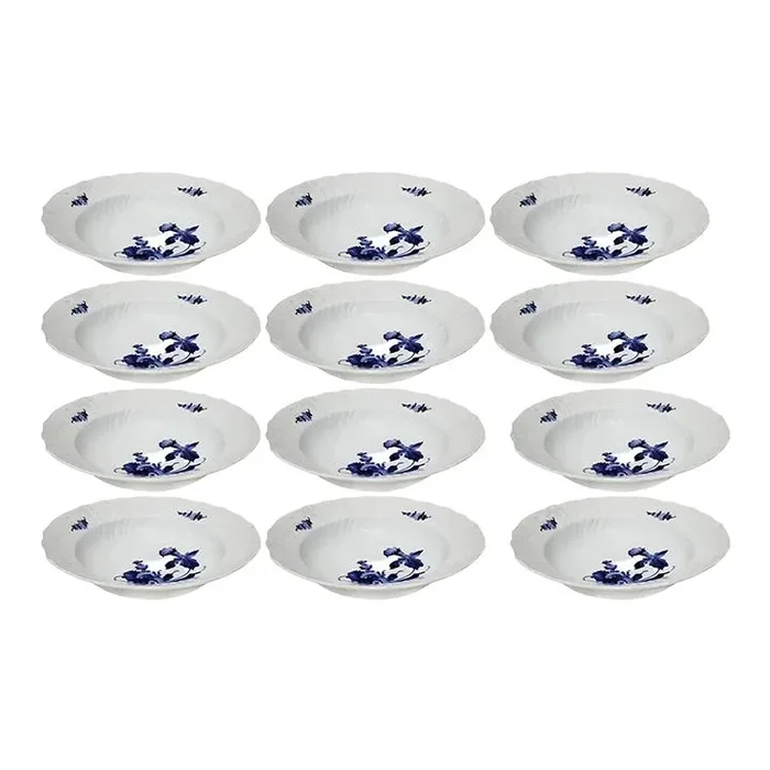 Royal Copenhagen Blue Flowers Curved