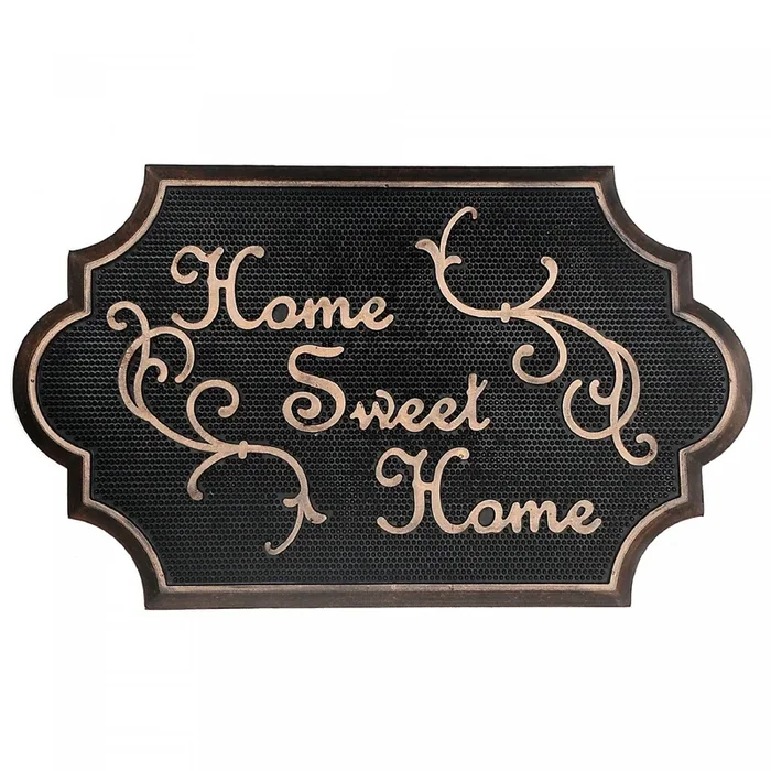 Rubber Home Sweet Home Floormat|Tapis de plancher « Home Sweet Home » en caoutchouc