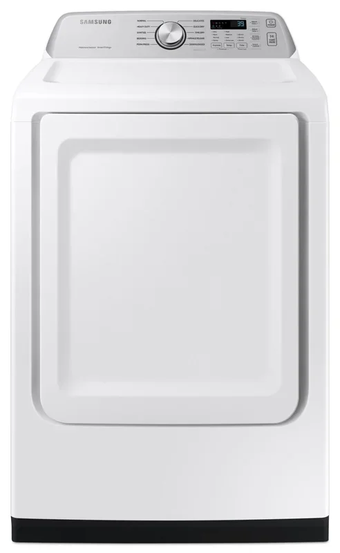 Samsung 7.2 Cu. Ft. Electric Dryer – White – DVE47CG3500WAC | Sécheuse électrique Samsung de 7,2 pi³ – blanche – DVE47CG3500WAC