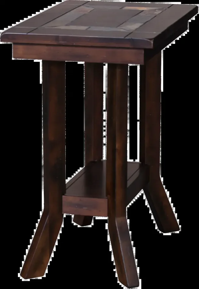 Santa Fe Mahogany Side Table