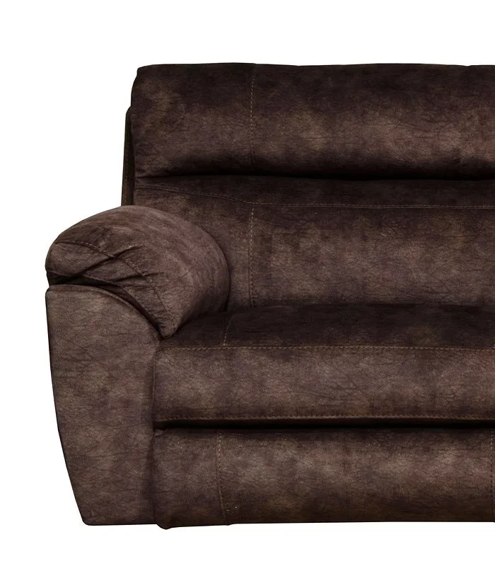 Sedona Power Lay Flat Recliner w/ Power Headrest and Lumbar (Mocha)