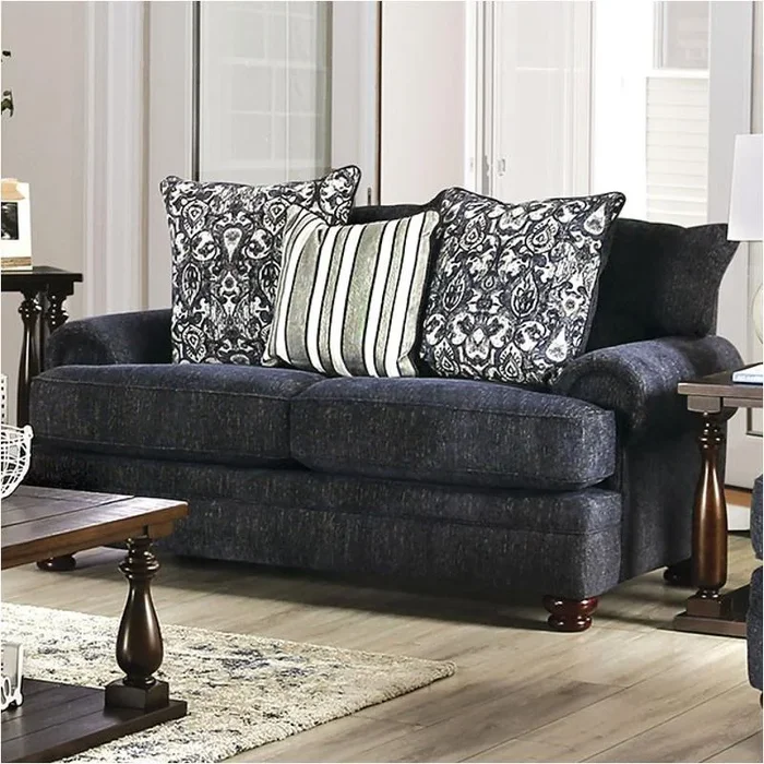 Sm5157-lv Furniture Of America Hadleigh Loveseat