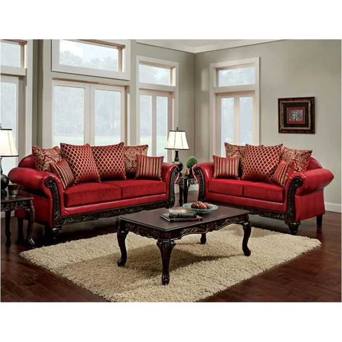 Sm7640n-sf Furniture Of America Marcus Sofa