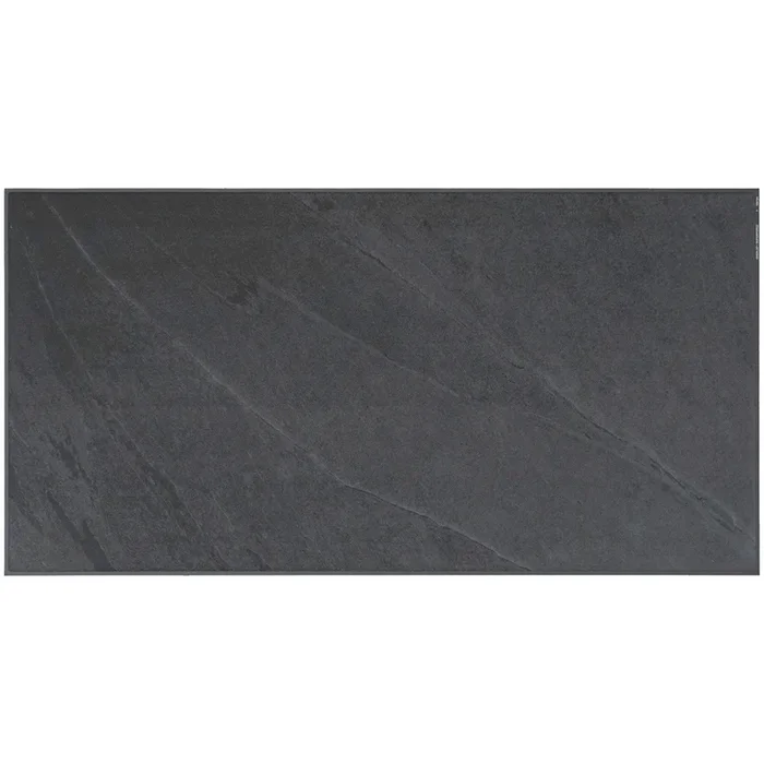 Smart Tiles Peel and Stick 2-Sheet 23 x 12 Backsplash – Blok Slate|Dosseret Smart Tiles peler et coller 23 x 12, 2 feuilles – Blok Slate