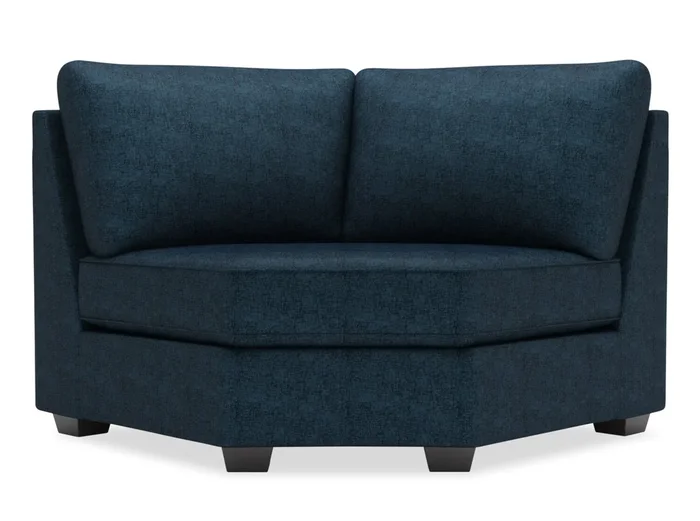 Sofa Lab Roll Curved Wedge – Luxury Indigo | Fauteuil courbé en coin Roll de la collection Sofa Lab – Luxury Indigo | RO843193