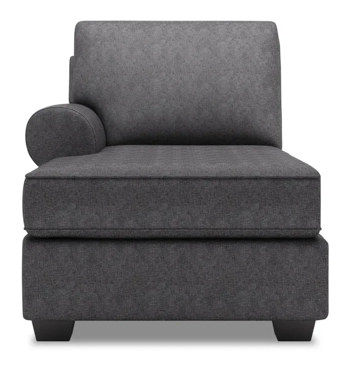 Sofa Lab Roll LAF Chaise – Luxury Charcoal | Fauteuil long de droite Roll de la collection Sofa Lab – Luxury Charcoal | RO242993