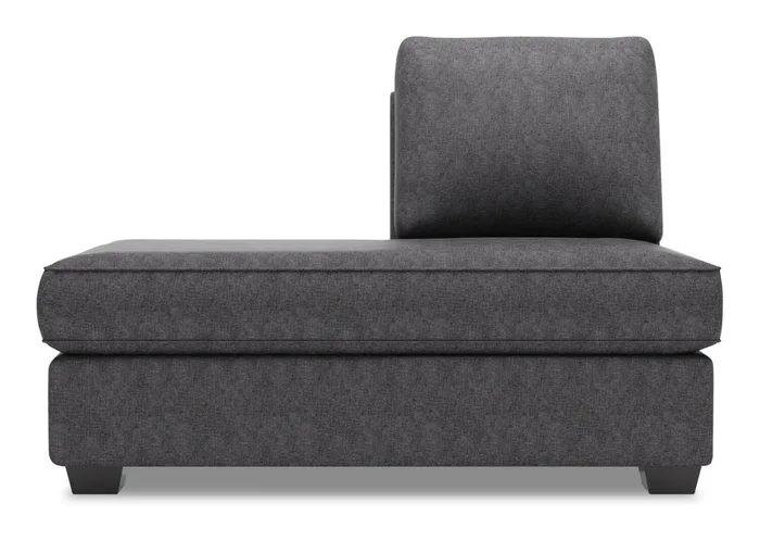 Sofa Lab Roll LAF Chaise Return – Luxury Charcoal | Rallonge pour fauteuil long de gauche Roll de la collection Sofa Lab – Luxury Charcoal | RO272993