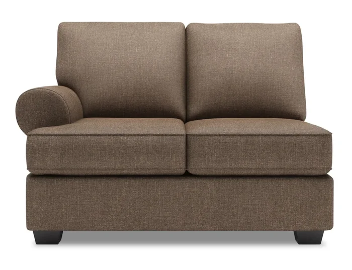 Sofa Lab Roll LAF Loveseat – Luna Praline | Causeuse de gauche Roll de la collection Sofa Lab – Luna Praline | RO232591