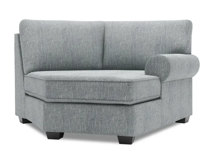 Sofa Lab Roll RAF Cuddler – Luna Pewter | Fauteuil Cuddler de droite Roll de la collection Sofa Lab – Luna Pewter | RO862291