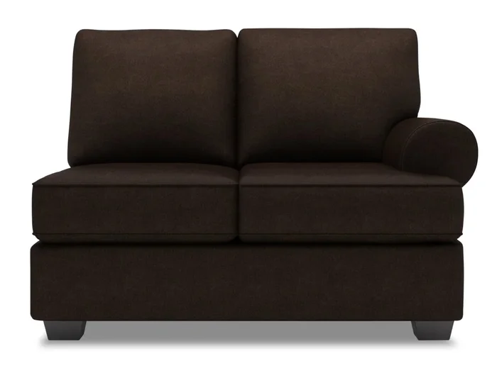 Sofa Lab Roll RAF Loveseat – Luxury Chocolate | Causeuse de droite Roll de la collection Sofa Lab – Luxury Chocolate | RO223293