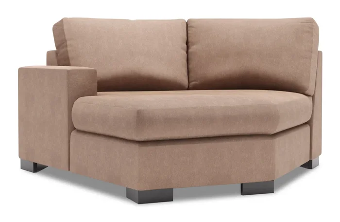 Sofa Lab Track LAF Cuddler – Pax Wicker | Fauteuil Cuddler de gauche Track de la collection Sofa Lab – Pax Wicker | TR873349