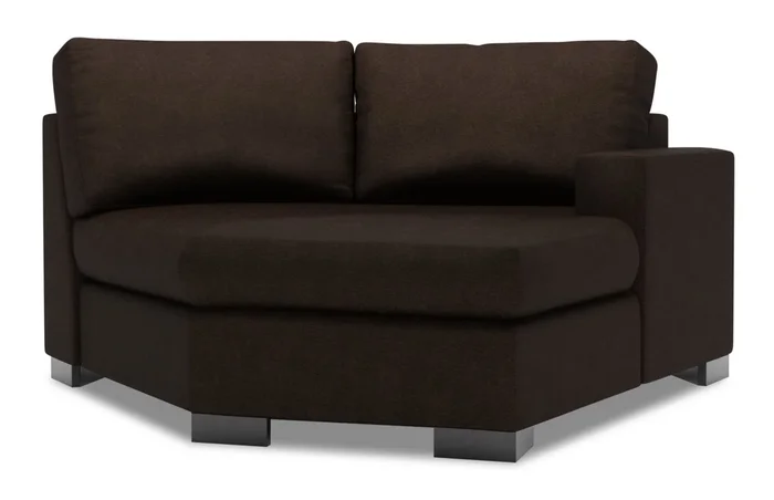 Sofa Lab Track RAF Cuddler – Luxury Chocolate | Fauteuil Cuddler de droite Track de la collection Sofa Lab – Luxury Chocolate | TR863293