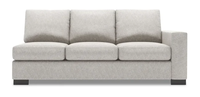 Sofa Lab Track RAF Sofa – Luxury Silver | Sofa de droite Track de la collection Sofa Lab – Luxury Silver | TR122793
