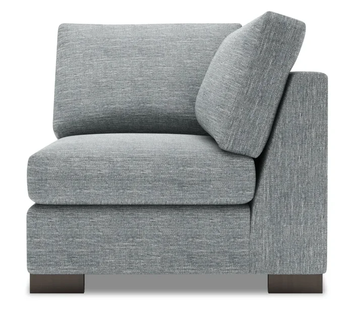 Sofa Lab Track Square Wedge – Luna Pewter | Fauteuil carré en coin Track de la collection Sofa Lab – Luna Pewter | TR882291