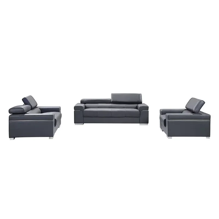 Soho Living Room Set (Grey)